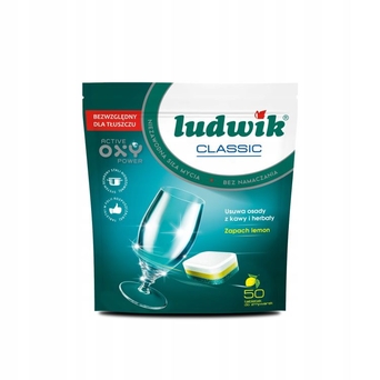 Tabletki do zmywarki classic Ludwik 50 sztuk