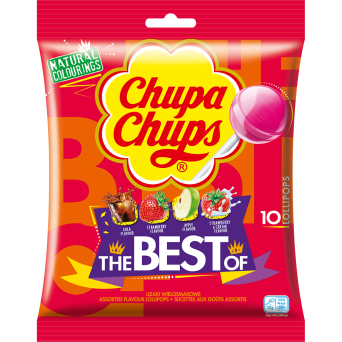 Lizaki Chupa Chups The Best of 120g (10x12g)