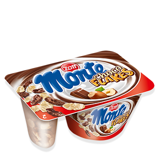 Monte choco flakes Zott 125g