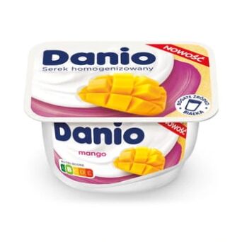 Danio mango Danone 130g 3 szt.