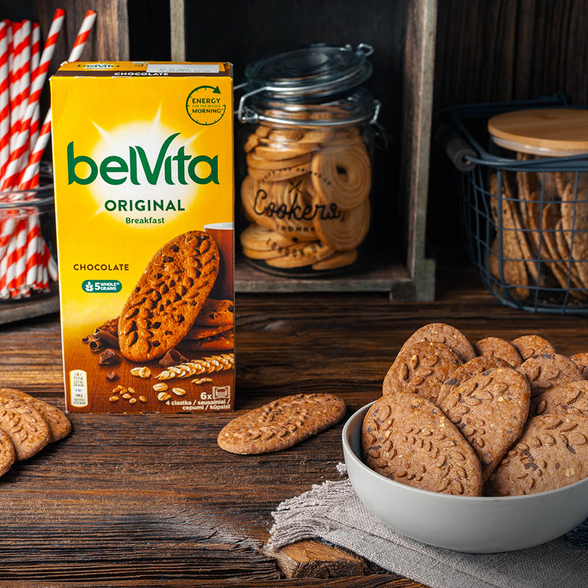 Ciastka zbożowe belVita kakaowe 300g