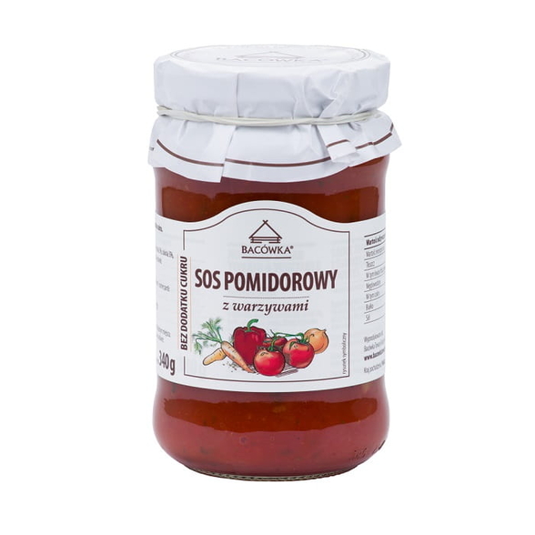 Sos pomidorowy z warzywami Bacówka 340g