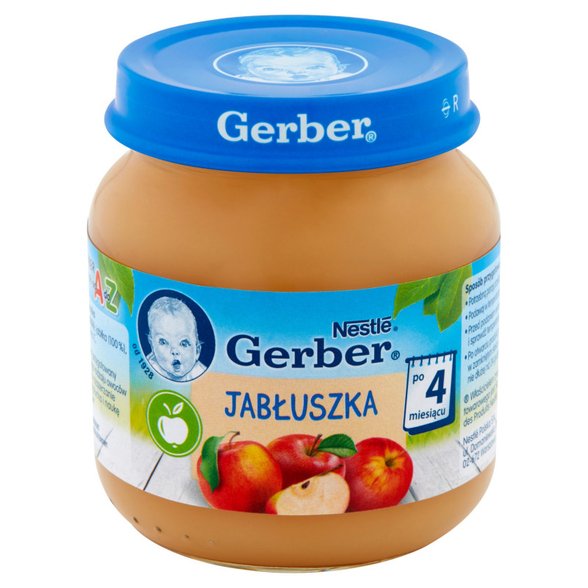 Deser jabłuszka po 4 miesiącu Gerber 125g