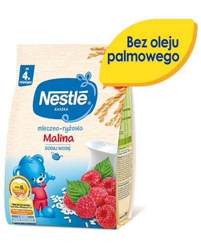 Kaszka mleczno-ryżowa malina po 4 miesiącu Nestle 230g 3 szt.