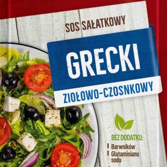Sos sałatkowy grecki ziołowo-czosnkowy Prymat 9g