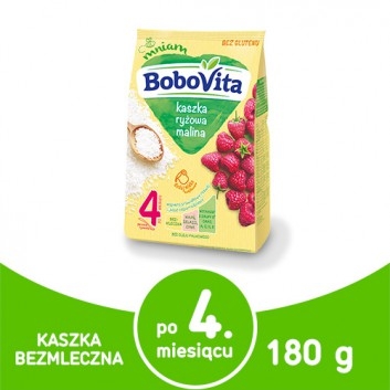 Kaszka ryżowa malina po 4 miesiącu BoboVita 180g