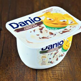 Danio z kawałkami czekolady Danone 130g