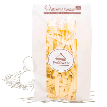 Makaron wstążka szeroka Bacówka 250g