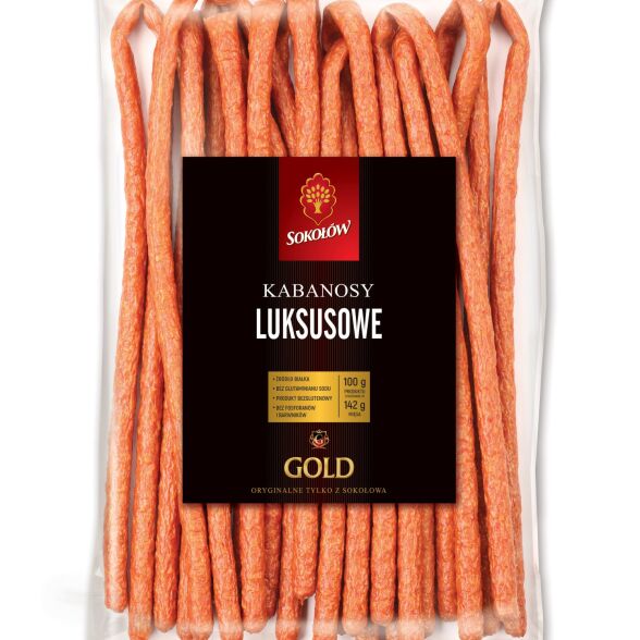 Kabanosy luksusowe gold Sokołów 450g