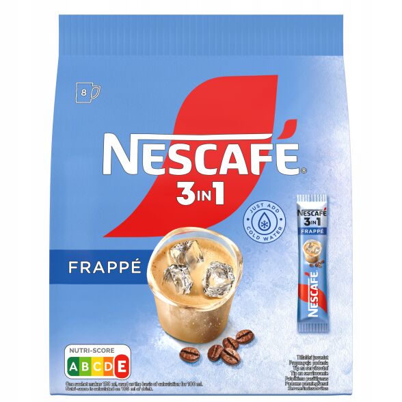 Nescafe 3w1 frappe w saszetkach 8x15g 3 szt.