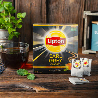 Herbata Lipton Earl Grey classic 92 torebek 3 szt.