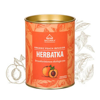 Herbatka brzoskwiniowa ekologiczna Bacówka 100g