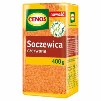 Soczewica czerwona Cenos 400g 3 szt.