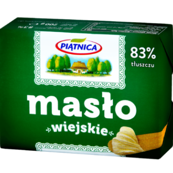 Masło wiejskie 83% Piątnica 200g 3 szt.