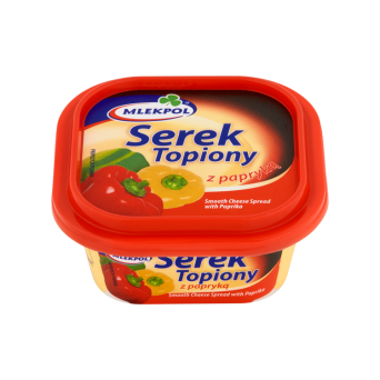 Ser topiony papryka kubek Mlekpol 100g 3 szt.