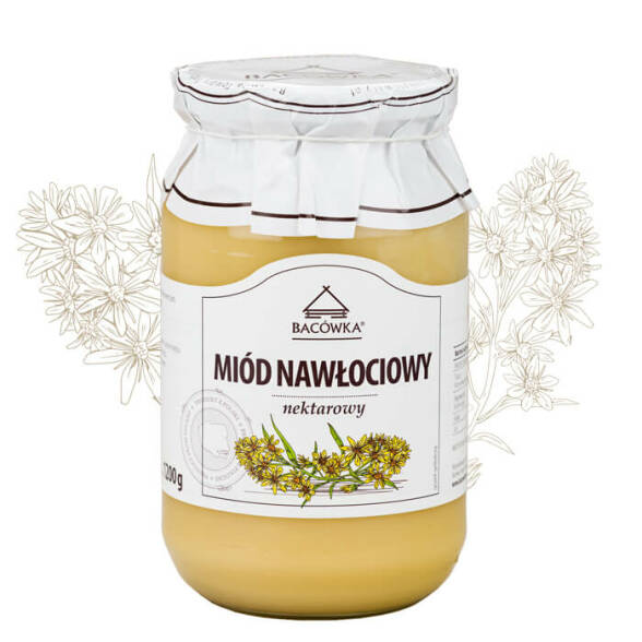 Miód Nawłociowy nektarowy Bacówka 1200g