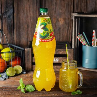 3 limonki napój gazowany Zbyszko 1.75l