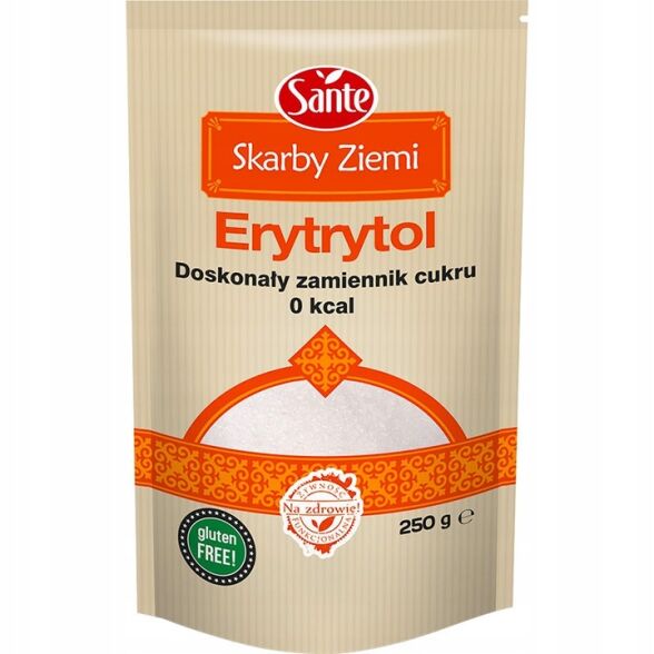 Erytrytol skarby ziemi Sante 250 g 3 szt.