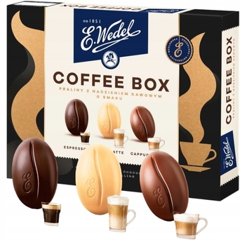 Coffee box praliny Wedel 100g