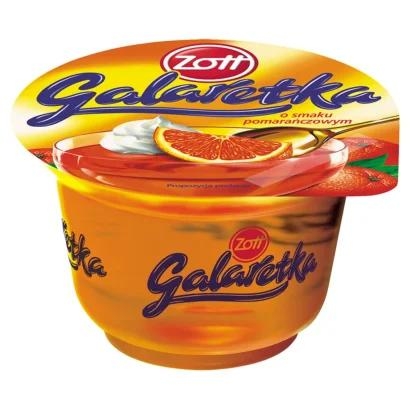 Galaretka o smaku pomarańczowym Zott 175g