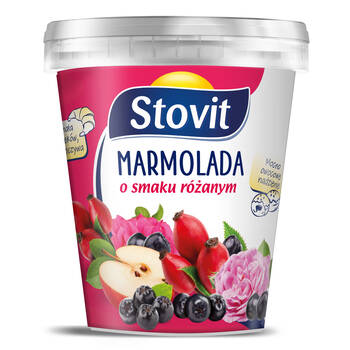Marmolada o smaku różanym Stovit 600g 3 szt.