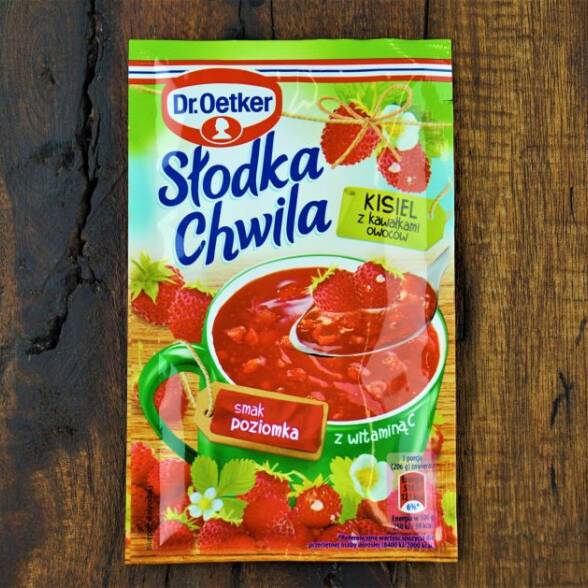 Kisiel Słodka chwila o smaku poziomki Dr.Oetker 30g