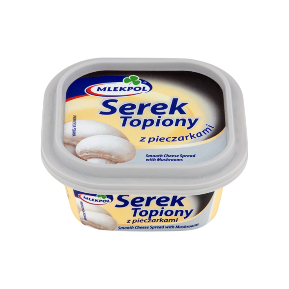 Ser topiony pieczarka kubek Mlekpol 100g 3 szt.