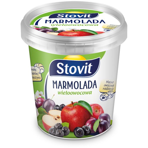 Marmolada wieloowocowa Stovit 600g