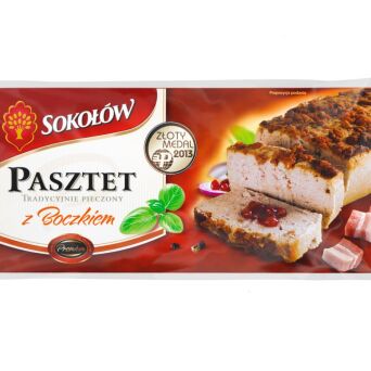 Pasztet z boczkiem Sokołów 820g