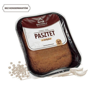 Pasztet z indyka Bacówka (foremka) 340g