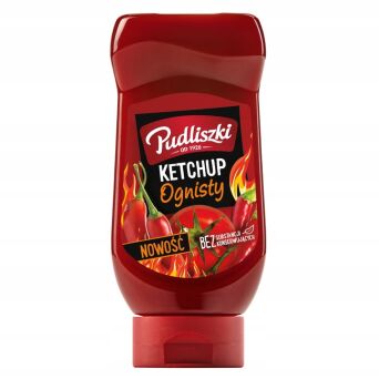 Ketchup ognisty Pudliszki 480g 3 szt.