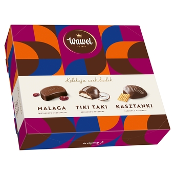 Malaga tiki-taki kasztanki czekoladki Wawel 169g