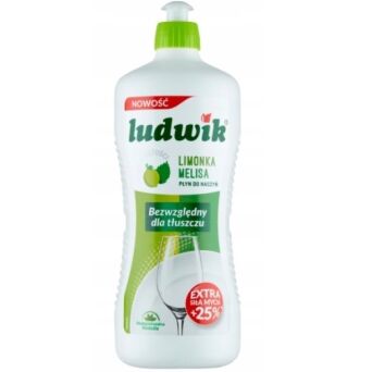 Płyn do naczyń limonka z melisą Ludwik 0,9l