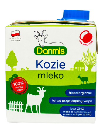 Mleko kozie UHT Danmis 0.5l