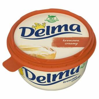 Delma kremowa creamy 450g 3 szt.