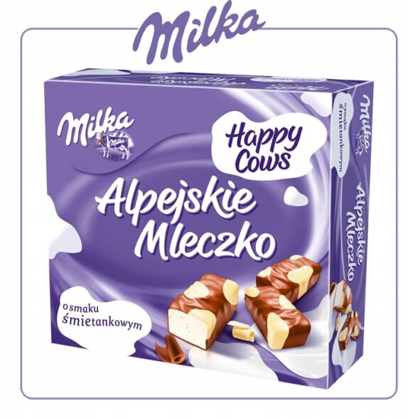 Alpejskie mleczko happy cows Milka 330g