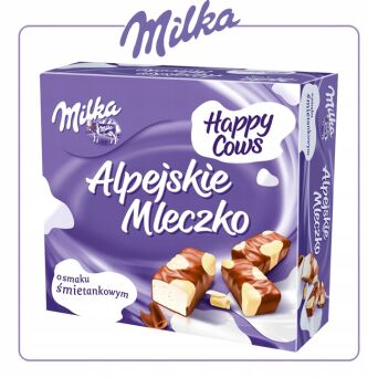 Alpejskie mleczko happy cows Milka 330g