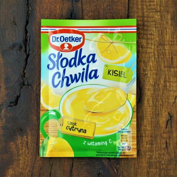 Kisiel Słodka chwila o smaku cytryny Dr.Oetker 30g