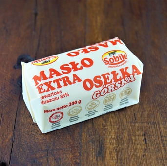 Masło Extra Osełka Sobik 200g