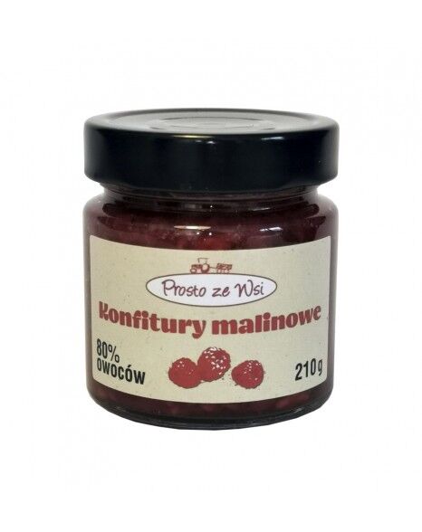 Konfitury malinowe Prosto ze Wsi 210g