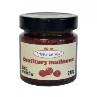 Konfitury malinowe Prosto ze Wsi 210g