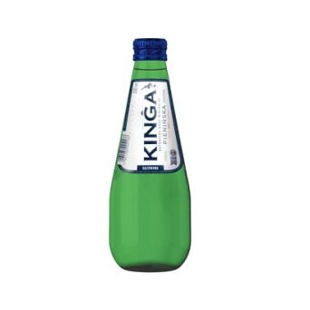 Kinga pienińska w szkle woda mineralna gazowana 700ml