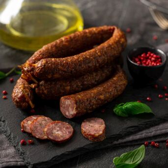 Kiełbasa czosnkowa Tradycyjna Wędzarnia 660 g