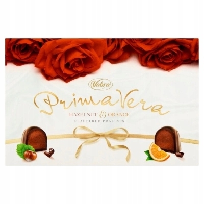 Primavera hazelnut&orange Vobro 140g