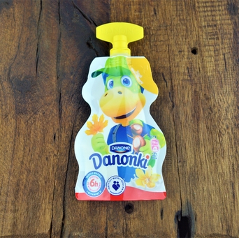 Danonki Jogurt waniliowy - saszetka 70g