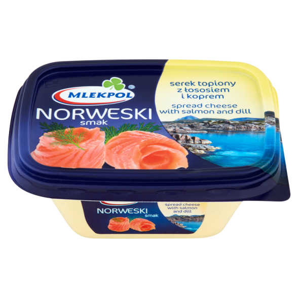 Serek topiony norweski kubek Mlekpol 150g 3 szt.