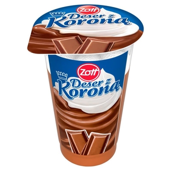 Deser z koroną czekoladowy Zott 175g