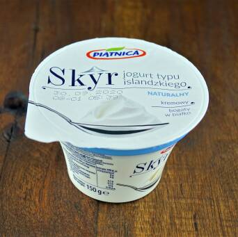Skyr jogurt typu islandzkiego naturalny Piątnica 150g 3 szt.