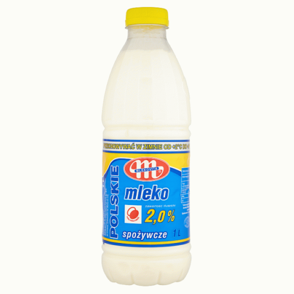 Mleko polskie spożywcze 2% Mlekovita 1l