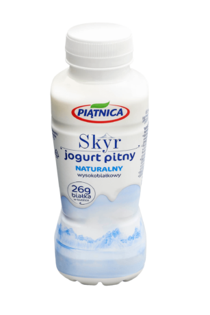 Jogurt pitny skyr naturalny wysokobiałkowy Piątnica 330ml 3 szt.